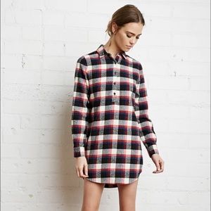 Forever 21 Plaid Flannel Dress